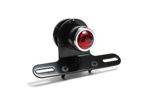 Retro Taillight LED with License Plate Bracket, ECE