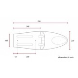 Cafe Racer Seat Chocolat Diamond Stitch Bruin Type 69 LONG