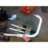 RVS Zip Tie / Trekband  voor uitlaat wrap