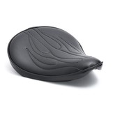Solo Seat Small Black Flamed Extra Dun