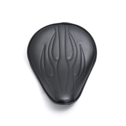 Solo Seat Small Black Flamed Extra Dun