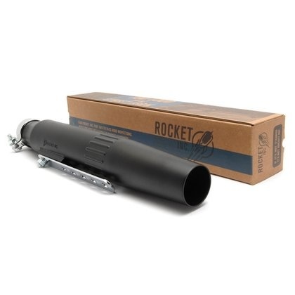 DÄMPFER-SCHALLDÄMPFER ROCKET INC. Himmelsrakete Schwarz