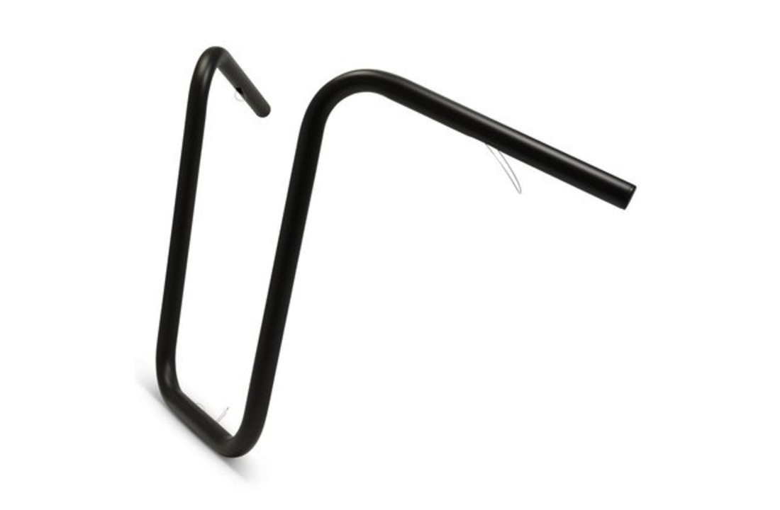 "Big Ape" handlebar, 1" inch black coated