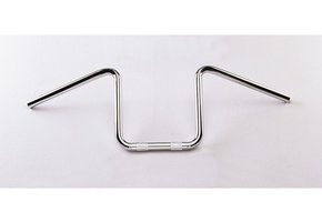 FEHLING Z-bar, curved, 7/8 inch, 75cm, chrome