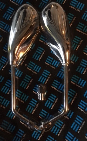 Spiegelset universeel chroom FM10