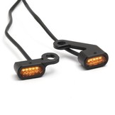 Mini-LED-knipperlichten voor stuurschakelaar zwart