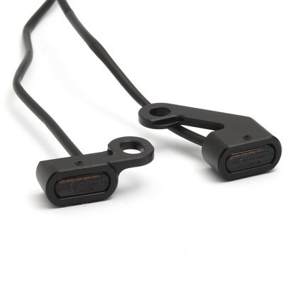 Mini LED indicators for handlebar switch black
