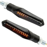 LED-knipperlichten zwart sequentieel (2 stuks), ECE