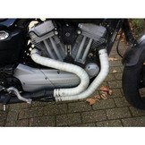 10M Uitlaat Wrap / Exhaust Wrap / Heat Wrap Wit