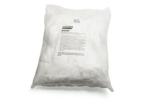 Glasvezel demperwol - uitlaat vulling