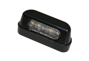 SHIN YO LED-Kennzeichenleuchte, ABS schwarz