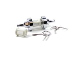 6 mm 1/4 Zoll hochwertiger Kraftstofffilter aus Glas