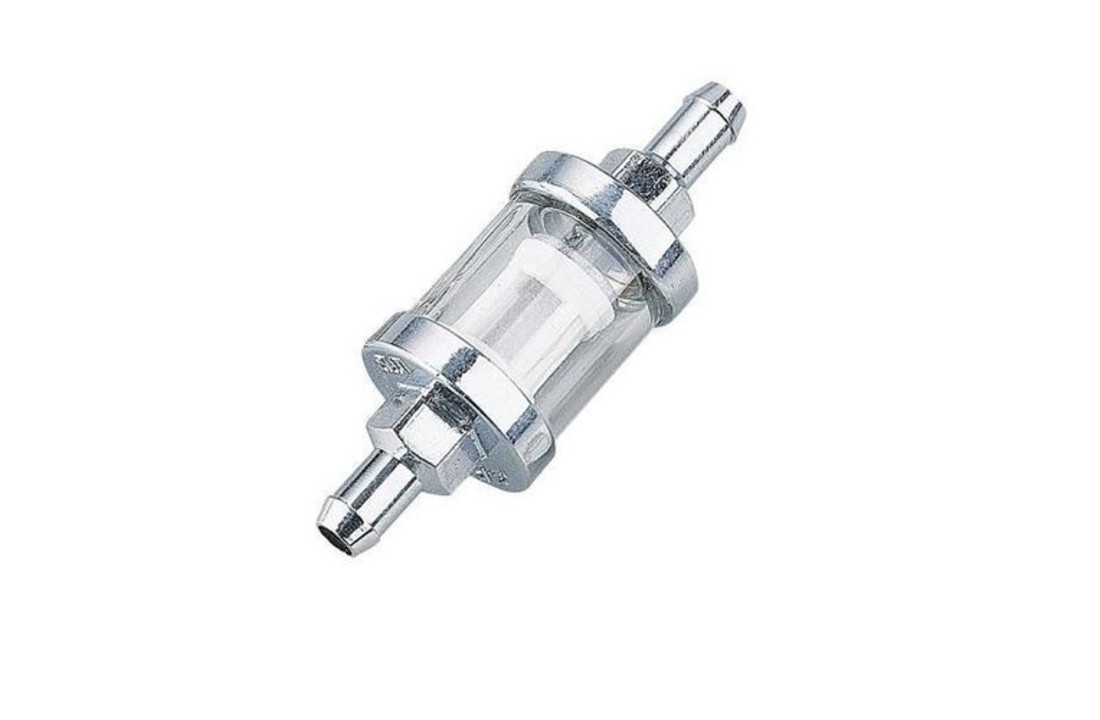 6MM 1/4" High Quality Glass Fuel Filter