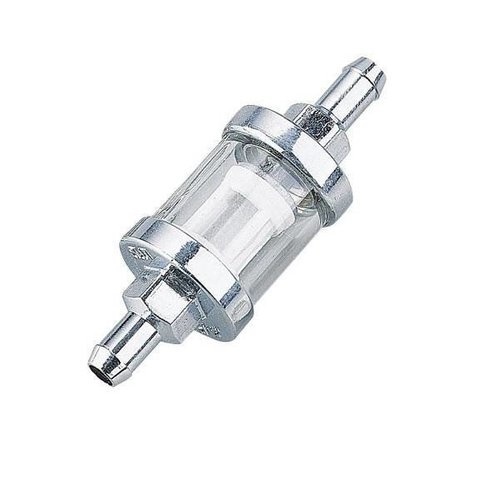 6MM 1/4" High Quality Glass Fuel Filter