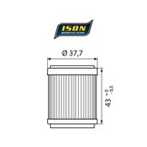 ISON 143 olie filter