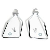 Saddlebag Support Brackets Chrome Harley FXST/FLST 00-07
