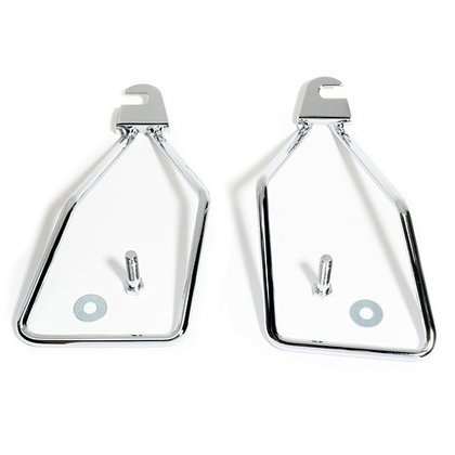 Zadeltas Steunbeugels Chroom Harley FXST/FLST 00-07