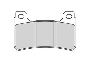 Gesinterde remblokken FDB 2181 ST