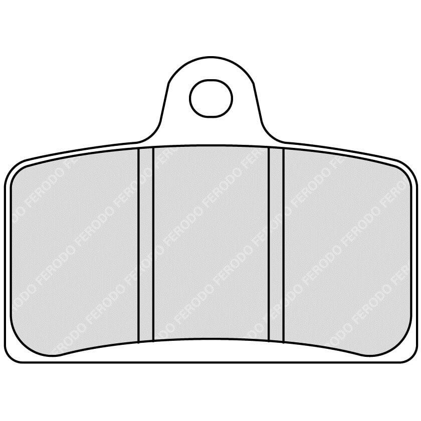 Gesinterde remblokken FDB 2201 ST