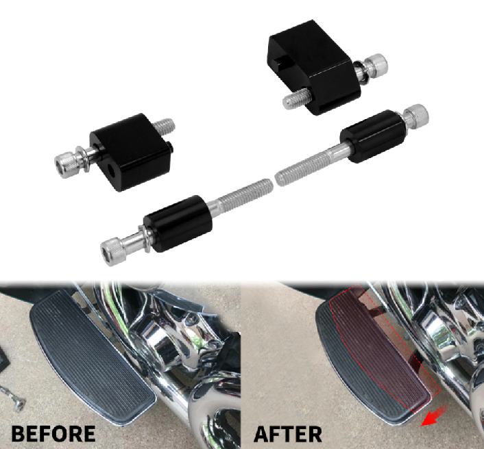 Bagwell Trittbrett-Abstandshalter 1-1/4'' Verlängerung