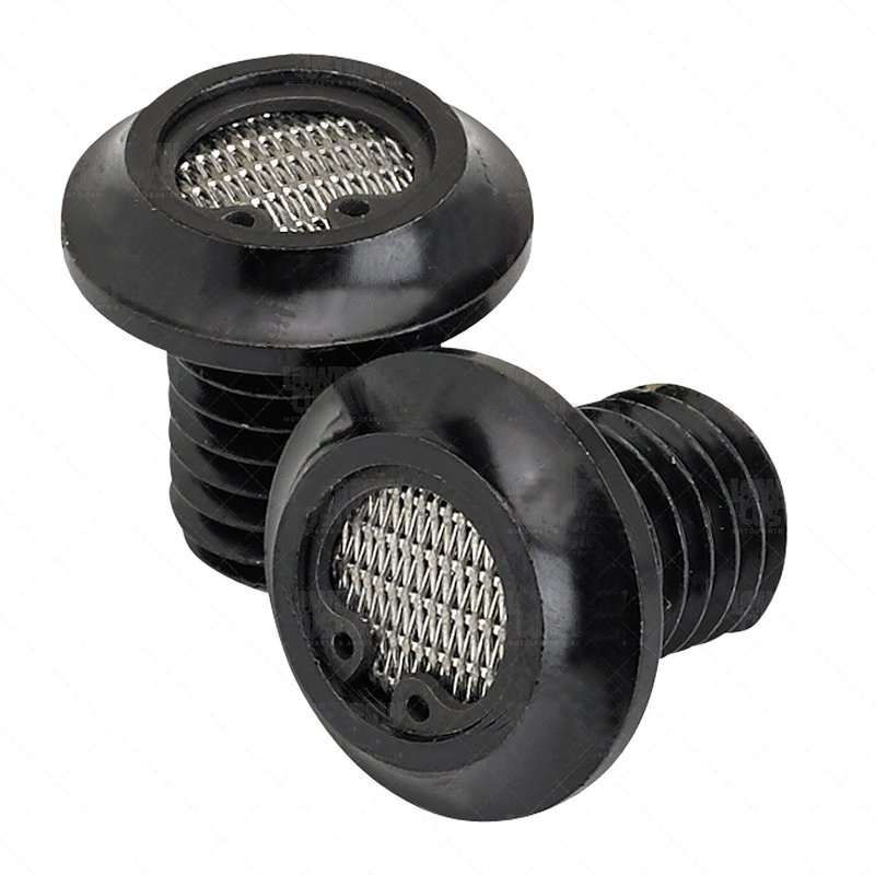 Breather Bolts HarleyDavidson Evo and TwinCam Black of Chrome. Kollies Parts