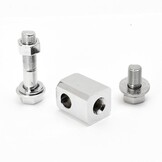 Headlight - Mounting Block chrome