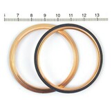 Round copper exhaust gaskets