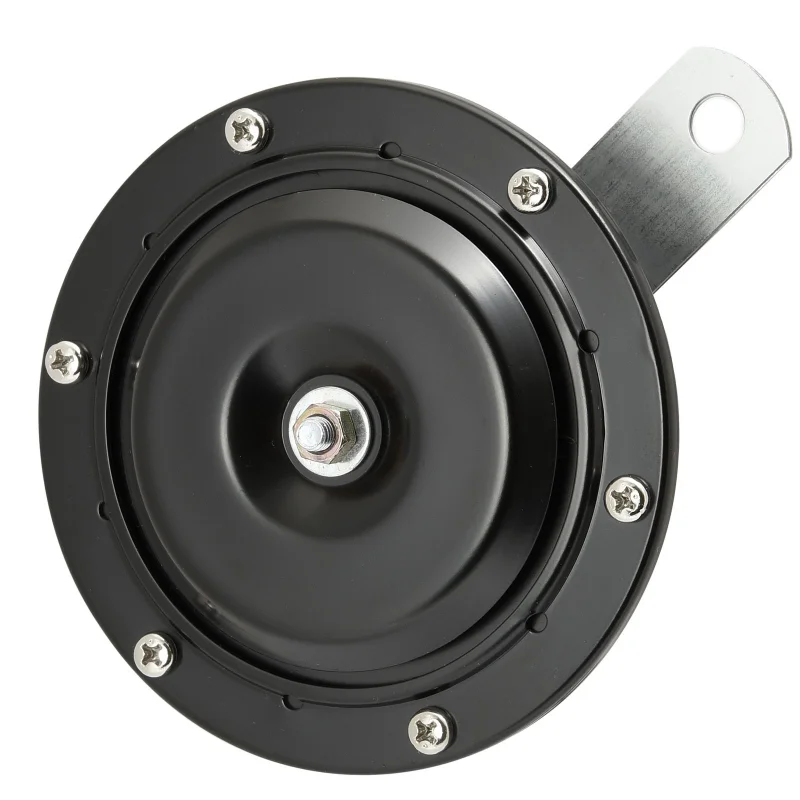 Disc Style Horn 100 mm black, ECE