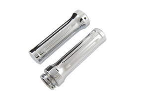 CNC Straight (pair) Chromed