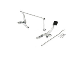 Forward Controls Set Chroom voor Harley-Davidson 1991-2017 FXD Dyna