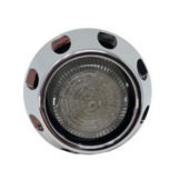 "Highway Hawk Taillight "Thrust" LED E-mark ABS Chrome