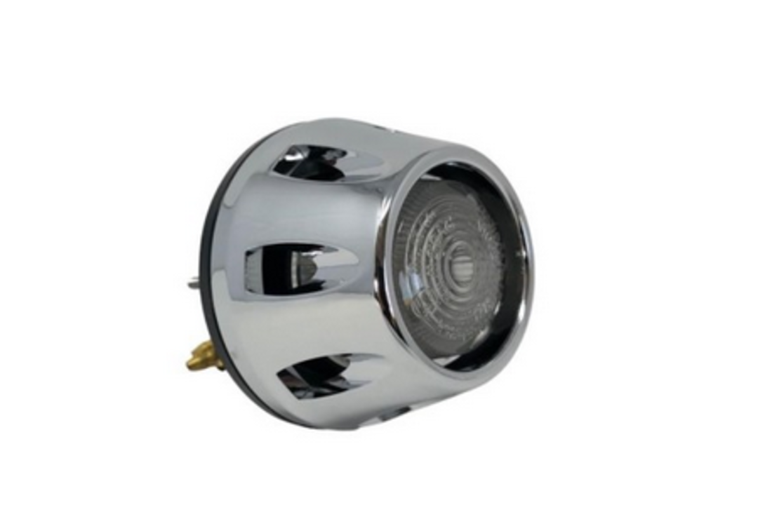 "Highway Hawk Taillight "Thrust" LED E-mark ABS Chrome