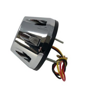 "Highway Hawk Rücklicht "Thrust" LED E-mark ABS Chrom