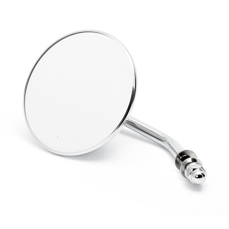 Mirror round short chrome 5"