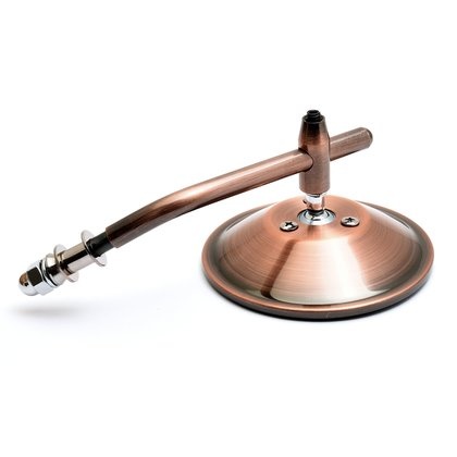 Mirror round short copper 3"