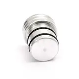 Solid aluminum oil plug