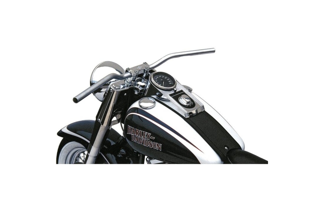 TRW 1" Streetfighter Lenker, verchromt, 2,75" Rise, ABE