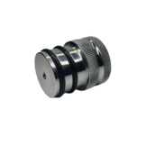 Solid aluminum oil plug