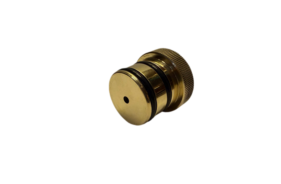 Brass oil plug