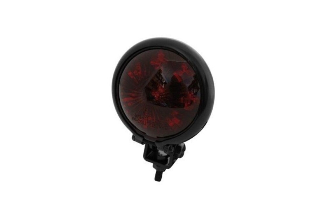 Universal LED Taillight Black Cafe Racer Type Bates Style