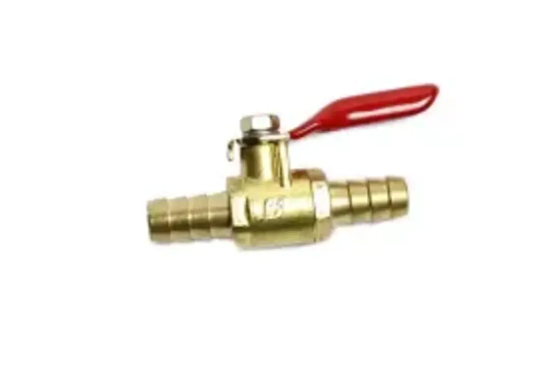 Messing inline-benzinekraan 10 mm / 3/8 inch