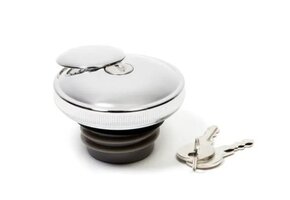 Gas Cap 36-73 Chromed Cam Style