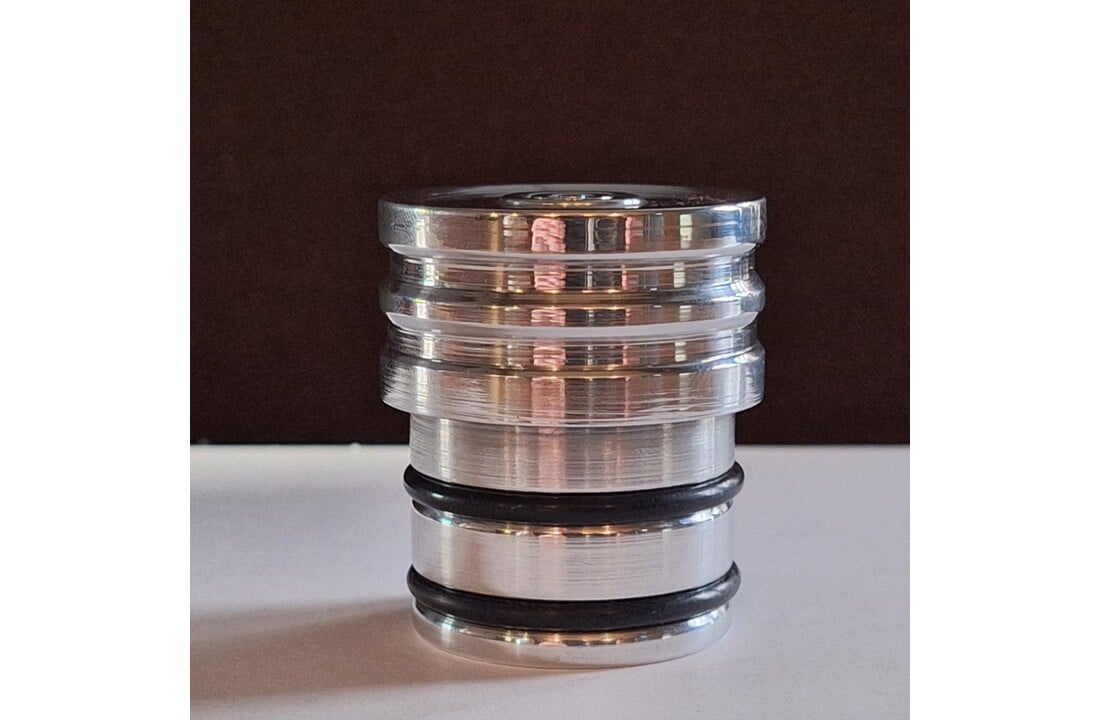 Olietank plug van aluminium