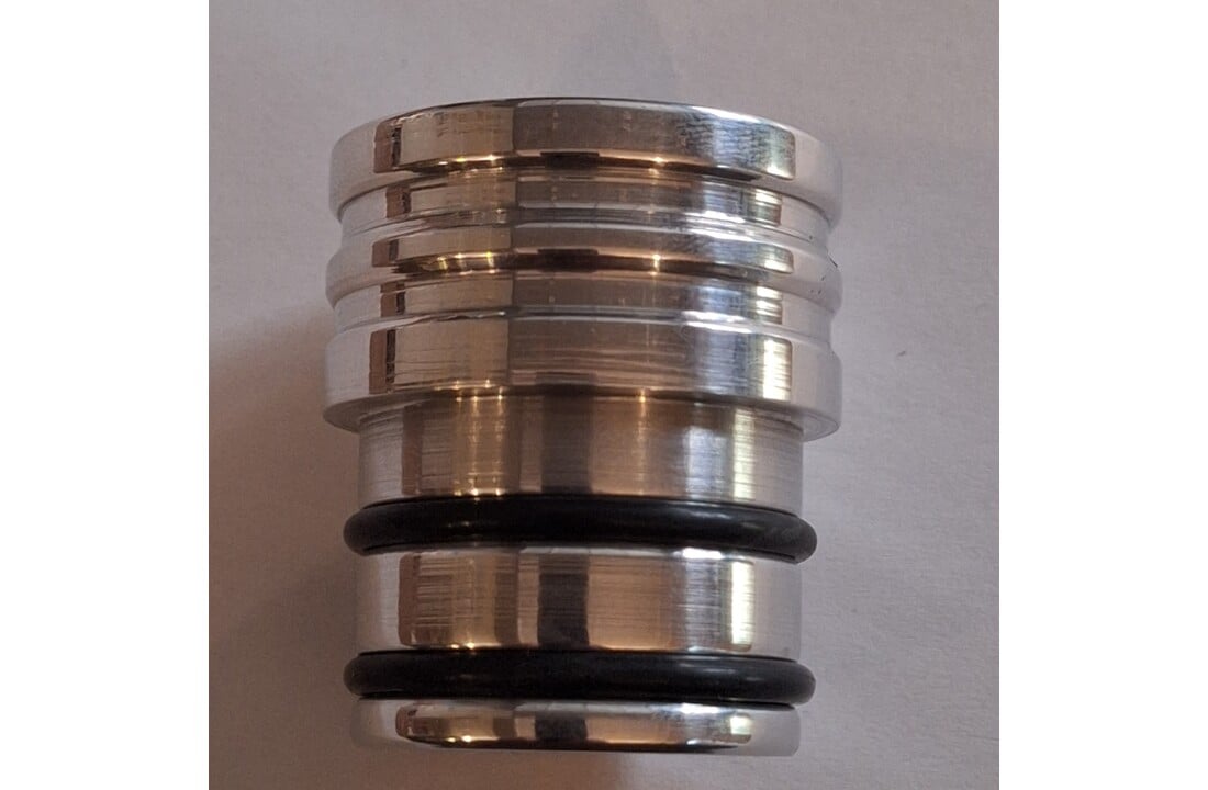 Olietank plug van aluminium