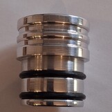 Olietank plug van aluminium