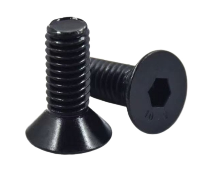 Allen bolt alloy steel Countersunk 1/4 UNF - 28 threads - Length 25mm (1")
