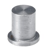 Steel end caps with blind thread (Tophat blind) 5/16-18 thread