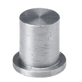 Steel end caps with blind thread (Tophat blind) 3/8-16 thread