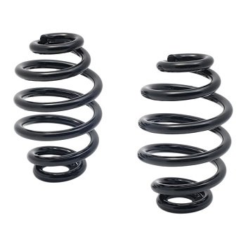 Motorfiets Spiraal Veren Zwart 3 inch