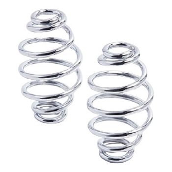 Motorcycle Spiral Springs Chrome 4 inch